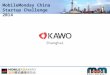 Kawo mobile monday startup competition 2014