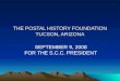 The Postal History Foundation Tucson, AZ