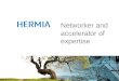 Hermia & Intelligent Machines Center of expertise  Cluster Program