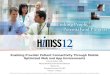 HIMSS 2012 Mobile Patient Connectivity