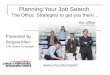Planning your job search 2009