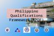 TESDA - Philippine Qualifications Framework (PQF)