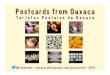 Postcards from Oaxaca