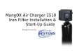 MangOX Air Charger 2510 iron Filter Installation and Start-up Guide