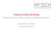 Federal Action Briefing - Internet Sales Tax