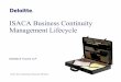 ISACA Business Continuity Management Lifecycle