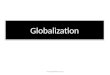 Globaliation p point