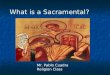 What Is A Sacramental?