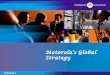 Motorolas Global Strategy