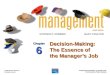 Chapter 6 Decision Making The Essence Of The Managers Job Ppt06