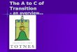 Into Transition, the Totnes' 12 step model