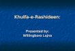 Mid north east region khulafa-e-rashideen wb-lajna_080208