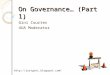 Uu Governance   Part 1