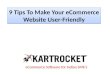 9 Tips To Make Your eCommerce Website User-Friendly