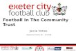 ECFC Football In the Community Trust