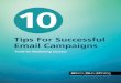 10 Tips for Successful Email Campaigns