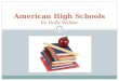 American high schools by holly walker