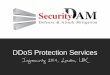 SecurityDAM - Hybrid DDoS Protection for MSSPs and Enterprises (Infosecurity 2014 - London, UK)