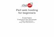 Perl hosting for beginners - Cluj.pm March 2013