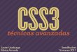 Tecnicas avanzadas con CSS3