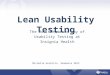 Lean Usability Testing at Insignia Health