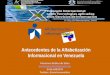 Antecedentes de la alfabetización informacional en venezuela