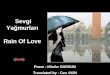 Sevgi Yağmurları - Rain Of Love - Türkçe - İngilizce - Şair Can AKIN - Şiir Kitabı - Aşk - Seni Seviyorum