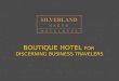 Silverland Sakyo Hotel & Spa Presentation