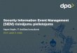 Security Information Event Management(SIEM) risinājumu pielietojums. Aigars Naglis. DPA Konference 2014