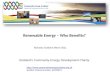 Renewable Energy - Who Benefits? - Nicholas Gubbins