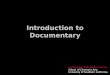 Basic Documentary Genres Outline