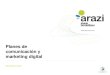 Servicios de comunicación y marketing digital de Arazi