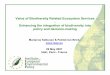 Presentation Kettunen & ten Brink of IEEP at Iddri May 07 On The Values Of Biodiversity Related Ecosystem Services