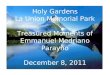 Treasured moments of emmanuel parayno at holy gardens la union mmeorial park