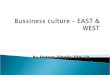 East and west corporate cultures