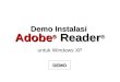 Demo instalasi adobe reader
