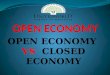 Comparison between open economy and close economy