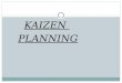 Kaizen & 5S Planning