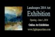 Landscapes 2014 Online Art Exhibition - Event Postcard