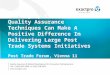 Delivering Large Post-Trade Initiatives:  Quality Assurance and Key Challenges