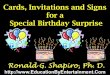 Favorite Birthday Cards, Invitations and Signs for a Special Birthday Surprise
