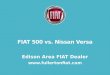 FIAT 500 vs. Nissan Versa