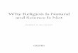 Why religion is natural and science is not [intro + chapter one] (mc cauley 2011)