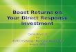 Boost Returns on Your Direct Response Investment