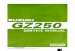 Manual service 250