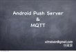 Android Push Server & MQTT