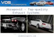 Akrapovic - Top-quality Exhaust Systems for Sports Cars