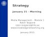 Media Management 2011-Strategy Module - Jan 21_1