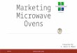 Microwave Oven Indian Market Analysis