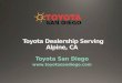 Toyota Dealership Serving Alpine, CA